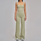 Damen 2-Piece Yoga Set Mit High Waist Flared Pants