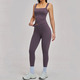 Damen 2-Piece Yoga Set Mit Schockabsorbierendem Sport Vest Und High Waist Tights
