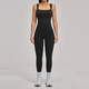Damen 2-Piece Yoga Set Mit Schockabsorbierendem Sport Vest Und High Waist Tights