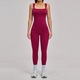 Damen 2-Piece Yoga Set Mit Schockabsorbierendem Sport Vest Und High Waist Tights