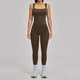 Damen 2-Piece Yoga Set Mit Schockabsorbierendem Sport Vest Und High Waist Tights