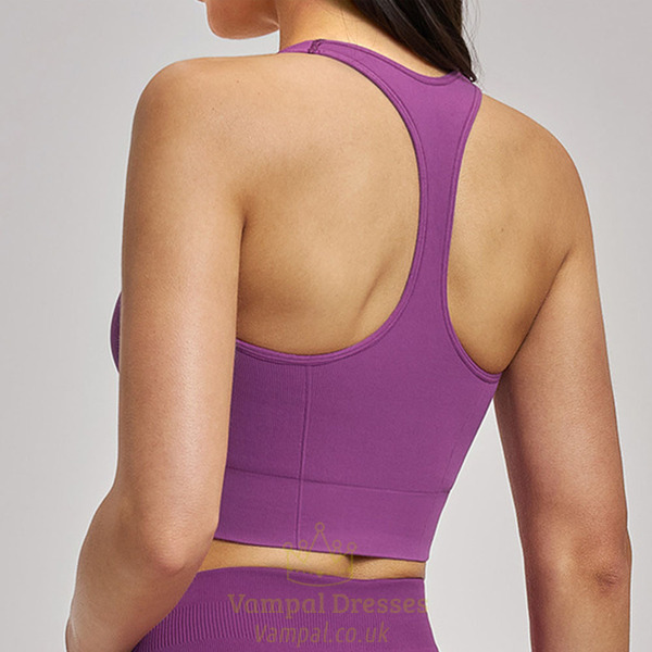 Nahtloses Yoga Sport BH Crop Top - Schockabsorbierendes Fitness Vest Push Up
