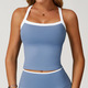 Damen Yoga Sport Fitness Vest Top Mit Shockproof Polsterung