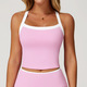 Damen Yoga Sport Fitness Vest Top Mit Shockproof Polsterung