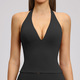 Damen Yoga Training Fitness Vest Quick Dry Solid Color