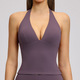 Damen Yoga Training Fitness Vest Quick Dry Solid Color