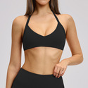 high Support Halter Sports Bra With Chest Pad