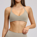 high Support Halter Sports Bra With Chest Pad