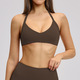 High Support Halter Sport BH Mit Chest Pad