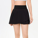 women's Yoga Fitness Tennis Skirt With Pockets Side Split