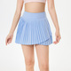 Damen Yoga Fitness Tennis Skirt Mit Taschen Side Split