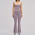 Damen Gym Romper Push Up Yoga Workout Suit