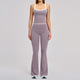 Damen Gym Romper Push Up Yoga Workout Suit