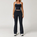 Damen Gym Romper Push Up Yoga Workout Suit