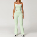 Damen Gym Romper Push Up Yoga Workout Suit