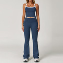 Damen Gym Romper Push Up Yoga Workout Suit