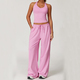 women's Yoga Set 2-Piece High Waist Leggings Crop Top
