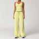 women's Yoga Set 2-Piece High Waist Leggings Crop Top