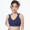 high Support Push-Up Sports Bra With Removable Padding Open Back