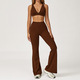 Damen 2-Piece Yoga Set Quick-Drying Gym Tracksuit