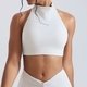 Damen Backless Halter Tank Top Mit Chest Cushion Für Gym & Running
