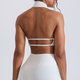 Damen Backless Halter Tank Top Mit Chest Cushion Für Gym & Running