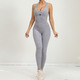 Cross Back verstellbarer Backless Romper Jumpsuit für Damen