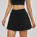 women's A-Line Yoga Skirt With Quick Dry Lined Shorts