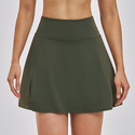 women's A-Line Yoga Skirt With Quick Dry Lined Shorts