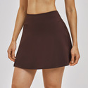 women's A-Line Yoga Skirt With Quick Dry Lined Shorts