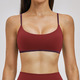 stoßfester Sports Bra mit schönem Rücken-Design für Yoga und Fitness
