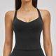 Cross Back stoßfestes Yoga Vest für Damen