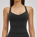 Cross Back stoßfestes Yoga Vest für Damen