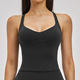 Cross Back stoßfestes Yoga Vest für Damen
