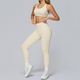 women’S Yoga Set 2-Piece Crop Top High Waist Leggings