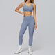 women’S Yoga Set 2-Piece Crop Top High Waist Leggings