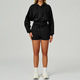 winter Sports Suit Hooded Casual Sweatshirt Running Yoga Set