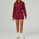 winter Sports Suit Hooded Casual Sweatshirt Running Yoga Set