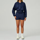 winter Sports Suit Hooded Casual Sweatshirt Running Yoga Set