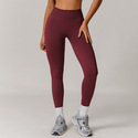 High Waist Yoga Pants mit V Back Workout Leggings