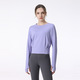locker sitzendes langärmeliges Yoga Shirt Damen Sports Top