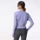 locker sitzendes langärmeliges Yoga Shirt Damen Sports Top