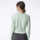 locker sitzendes langärmeliges Yoga Shirt Damen Sports Top