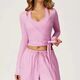 women's Strappy Long Sleeve Yoga Shirt Activewear Jacket