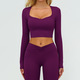 langärmeliges Yoga Top für Damen Quick Dry Running Fitness Wear