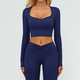 langärmeliges Yoga Top für Damen Quick Dry Running Fitness Wear