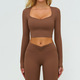 langärmeliges Yoga Top für Damen Quick Dry Running Fitness Wear