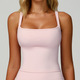 women's Push Up Crop Top Sports Bra – Breathable Yoga Tank Top