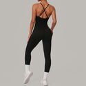 women’S Tracksuit Sleeveless Jumpsuit Backless Yoga Set Gym Workout Bodysuit Sportswear Romper