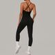 women’S Tracksuit Sleeveless Jumpsuit Backless Yoga Set Gym Workout Bodysuit Sportswear Romper